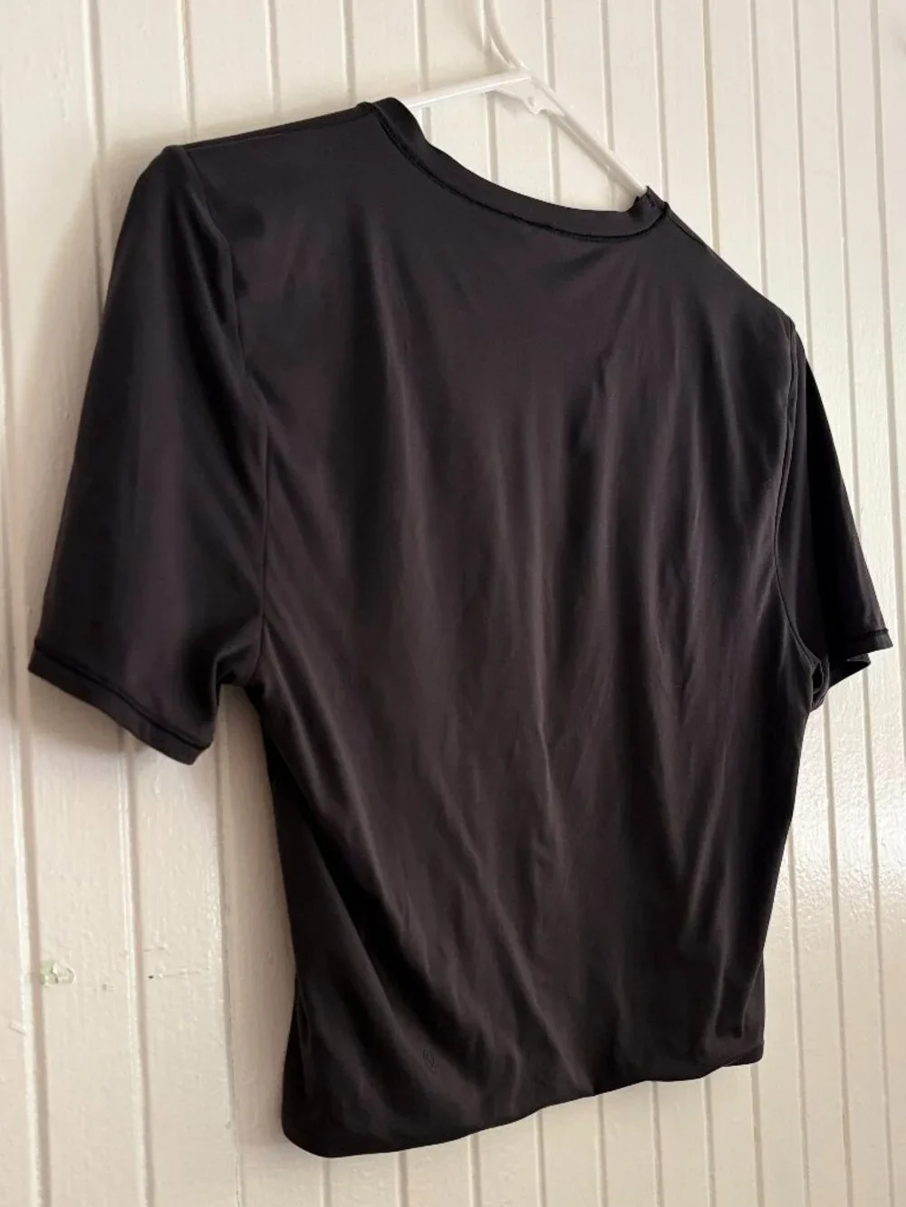 Lululemon Wundermost Ultra-Soft Nulu Crewneck Cropped T-Shirt
